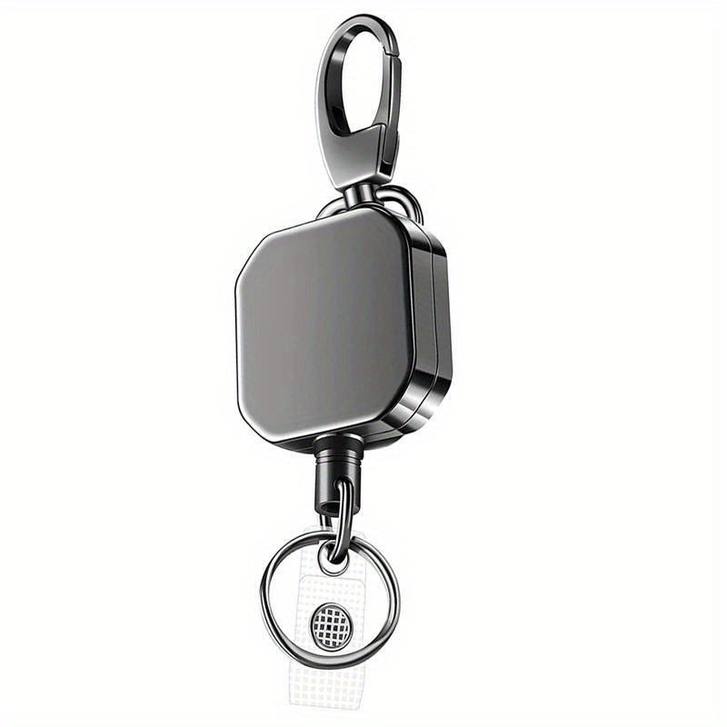Heavy-Duty Retractable Badge Reel & Key Holder